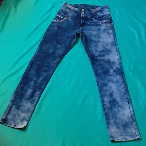 Diva star stretch jeans, Size 11 - Picture 1 of 10